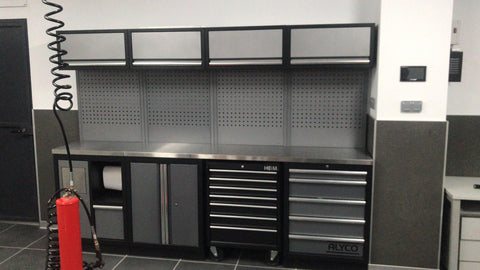 Image of Mueble de taller 3 módulos 192844 (Madera).