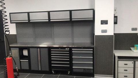 Image of Mueble de taller 3 módulos 192844 (Madera).