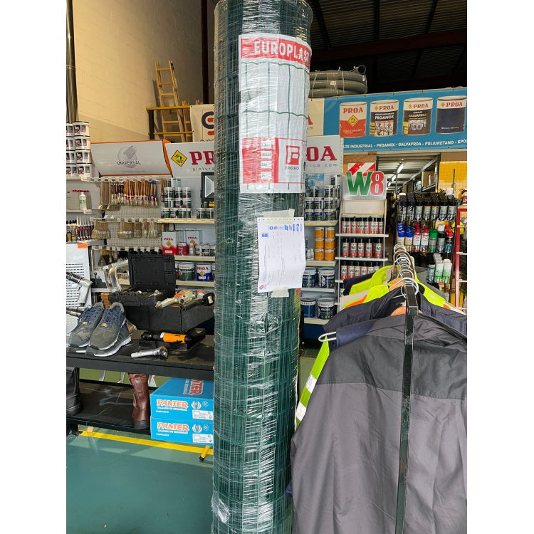 Malla Electrosoldada Galvanizada PVC Europlast