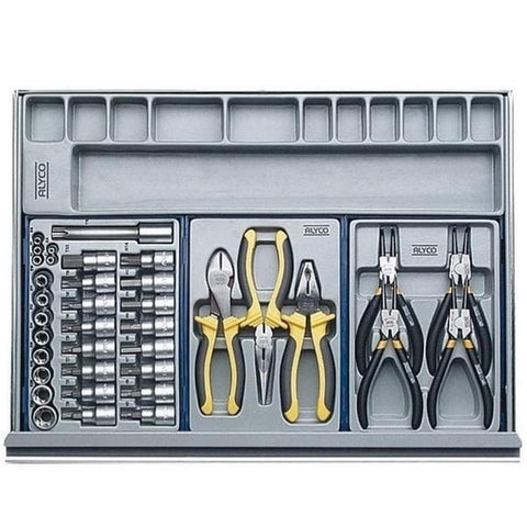 Image of Carro Metálico de 7 Cajones con 253 Herramientas de Alyco.