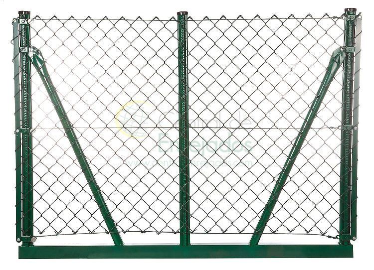 Rollo de Malla Simple de Torsión Plastificada. 2 metros de altura.