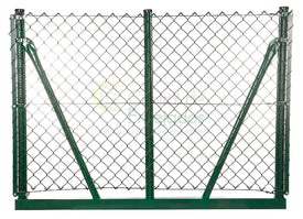 Rollo de Malla Simple de Torsión Plastificada. 2 metros de altura.