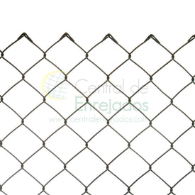 Rollo de Malla Simple de Torsión Plastificada. 2 metros de altura.