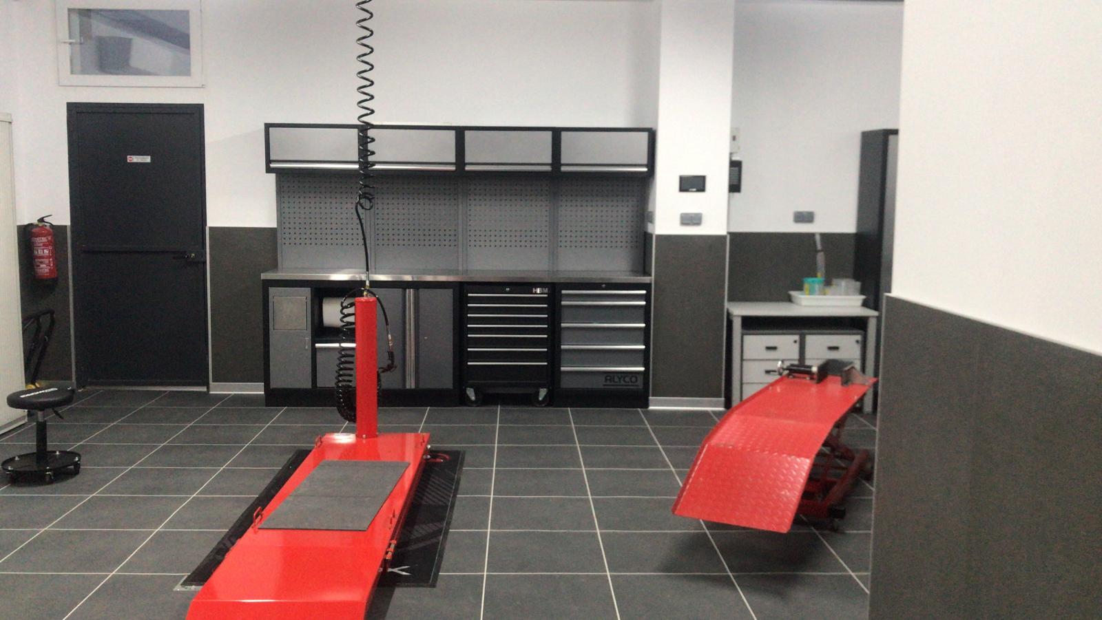 Mueble de taller 3 módulos 192844 (Madera).