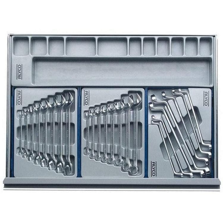 Carro Metálico de 7 Cajones con 253 Herramientas de Alyco.