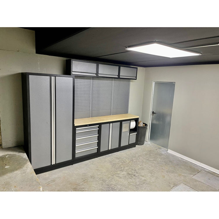 Mueble de Taller de 4 módulos 192842 (Madera). Conjunto taller Alyco. Mueble beta. Mueble taller mecánico. Mueble modular taller.