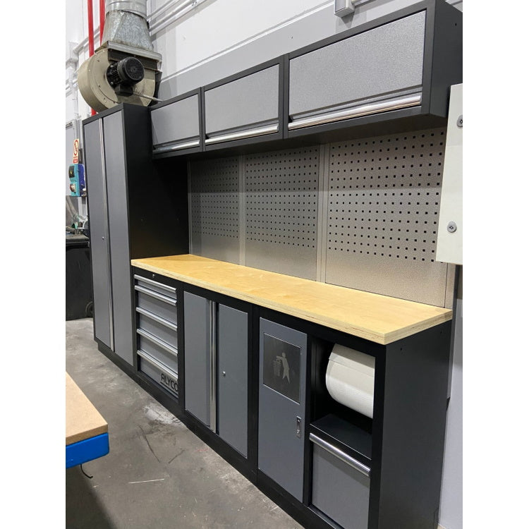 Mueble de Taller de 4 módulos 192842 (Madera). Conjunto taller Alyco